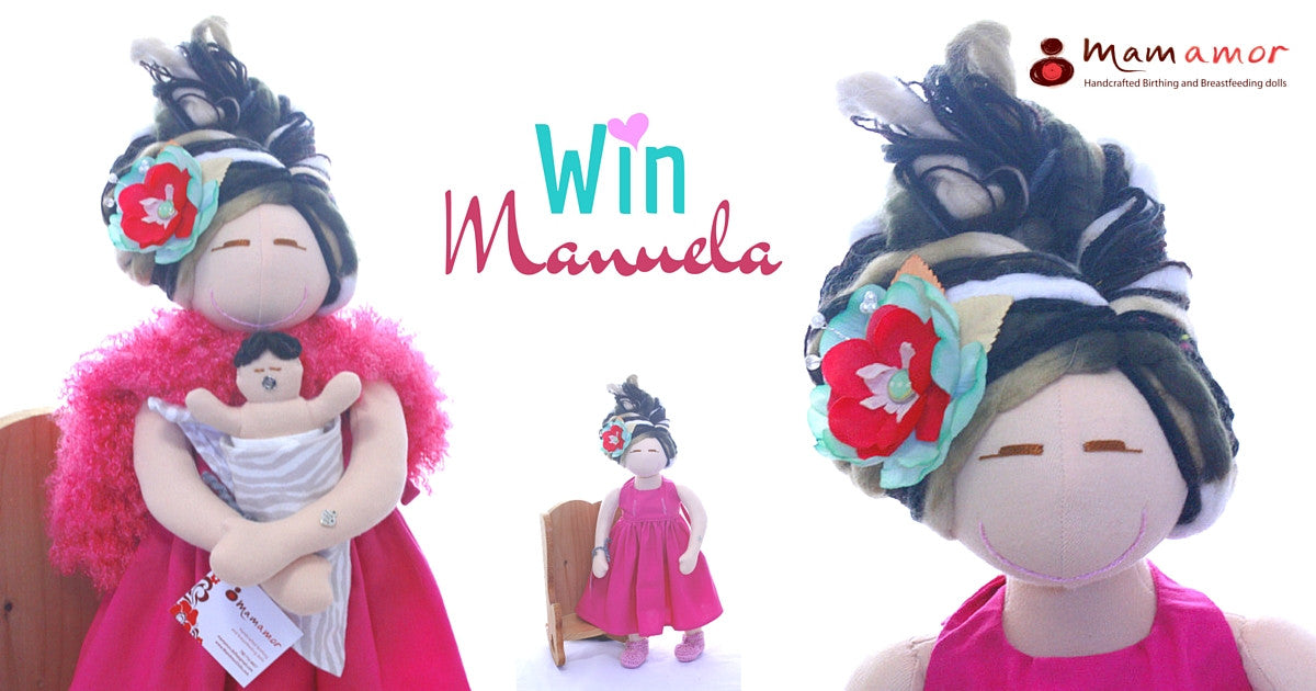 Giveaway! Win MamAmor doll Manuela!