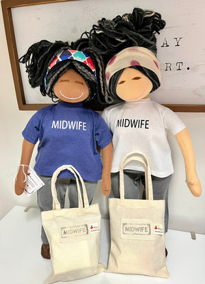 Midwife Doll + Accessories - Made to Order