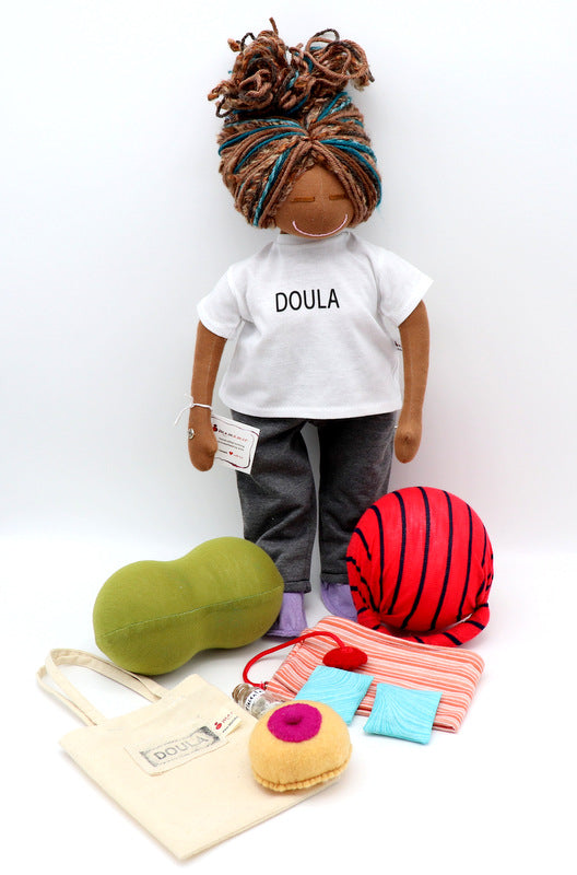 Doula Doll + Accessories - READY TO SHIP