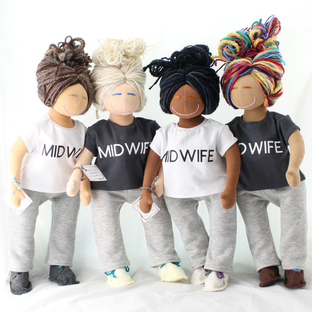 Midwife Doll + Accessories - Made to Order