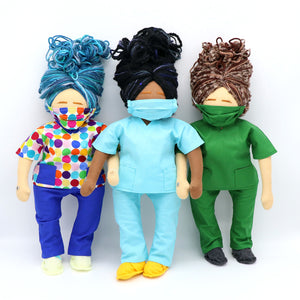Midwife/Nurse Midwife Doll Scrubs