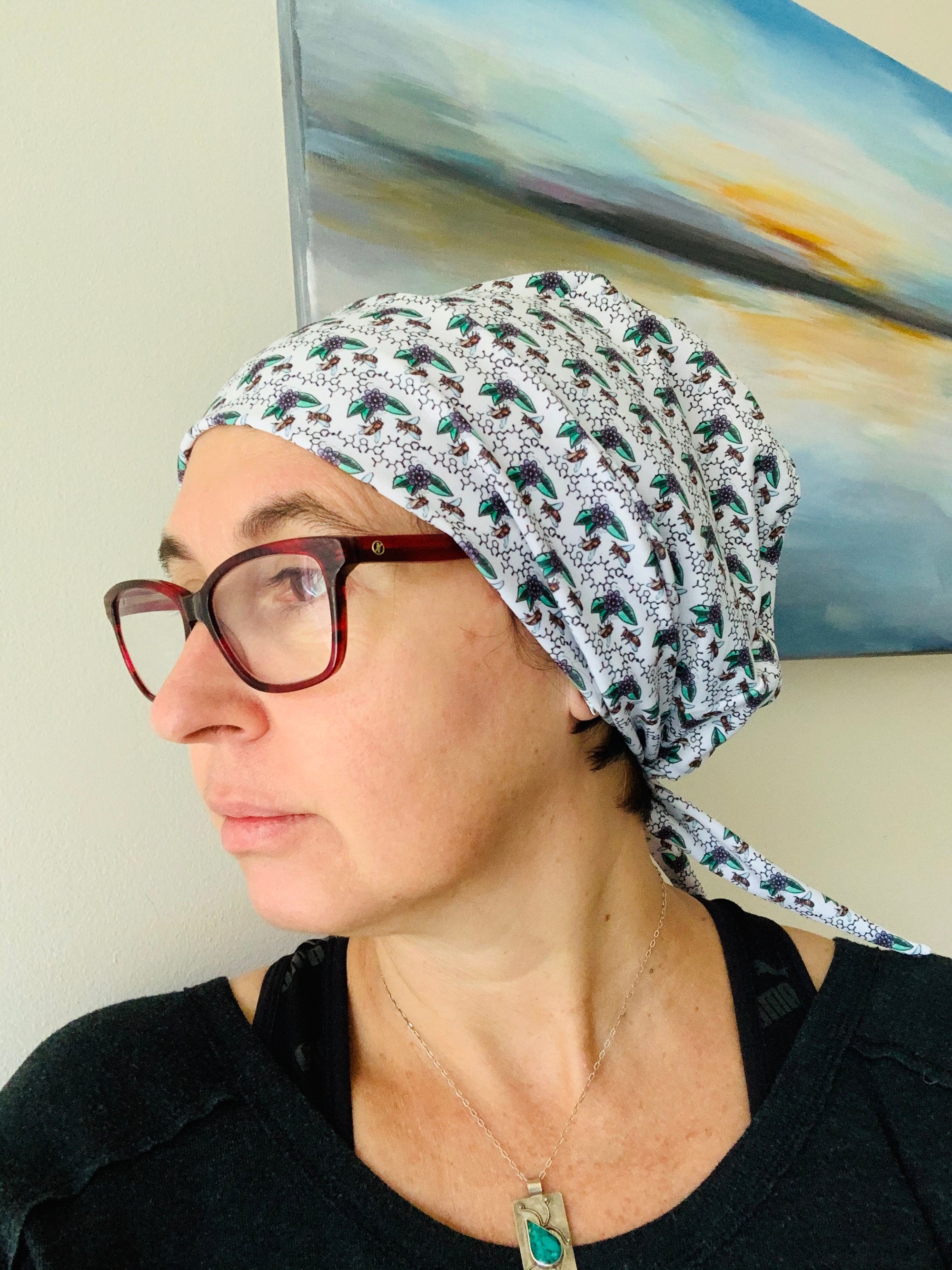 BIRTHY SCRUB HAT - OXYTOCIN