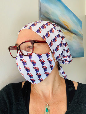 BIRTHY SCRUB HAT - WE CAN DO IT