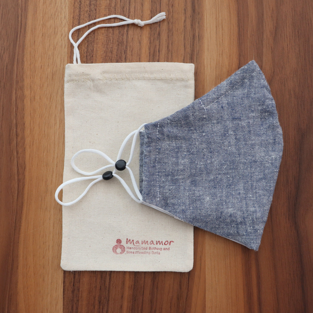 MamAmor Hemp/Organic Cotton Face Mask