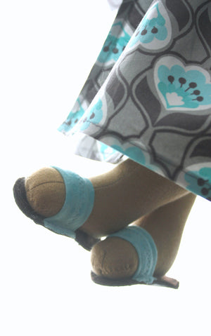 Felt Shoes for MamAmor Dolls