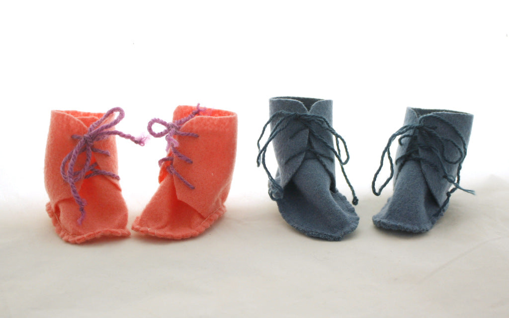 Felt Shoes for MamAmor Dolls