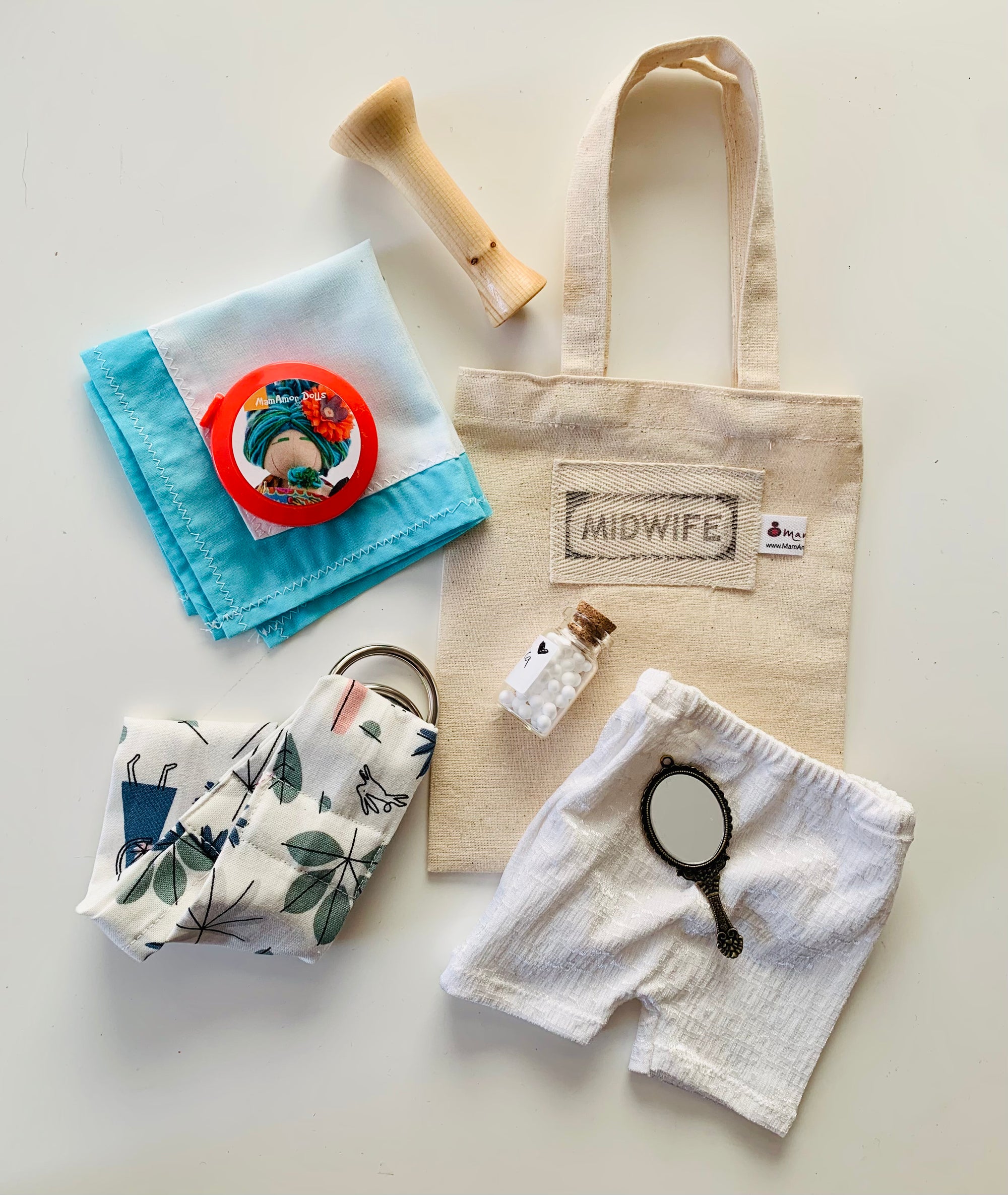 Midwife Doll Bag + Accessories